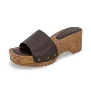 Splendid Bree Women’s Sandals Wedges Size 7 Brown Leather